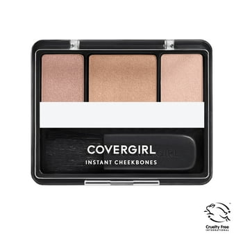 COVERGIRL Instant Cheeks Contouring Blush, 240 Sophisticated Sable, 0.29 oz, Blush Makeup, Pink Blush, Lightweight, Blendable, Natural Radiance, Sweeps on Evenly