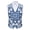 Bohemian Mandala, variant on Chririnla Tribal American Aztec Geometric Men's Suit Vest Business Formal Dress Vests Jacket Slim Fit Button Down Lightweight Waistcoat Vest Tuxedo Outwear