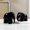 Black, variant on Zeiwohndc Ceramic Elephant Figurine Elephant Statues Animal Sculptures Table Ornament