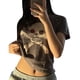 thumbnail image 2 of Top corto gótico Xingqing 2022 y2k para mujer, camiseta de manga corta con cuello redondo oscuro de Academia, ropa Grunge con diseño de calavera gráfica Tan Jianjun unisex, 2 of 2