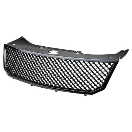 - For 07 to 10 Dodge Avenger ABS Plastic Sport Mesh Front Bumper Grille (Black) - Sedan JS 08 09