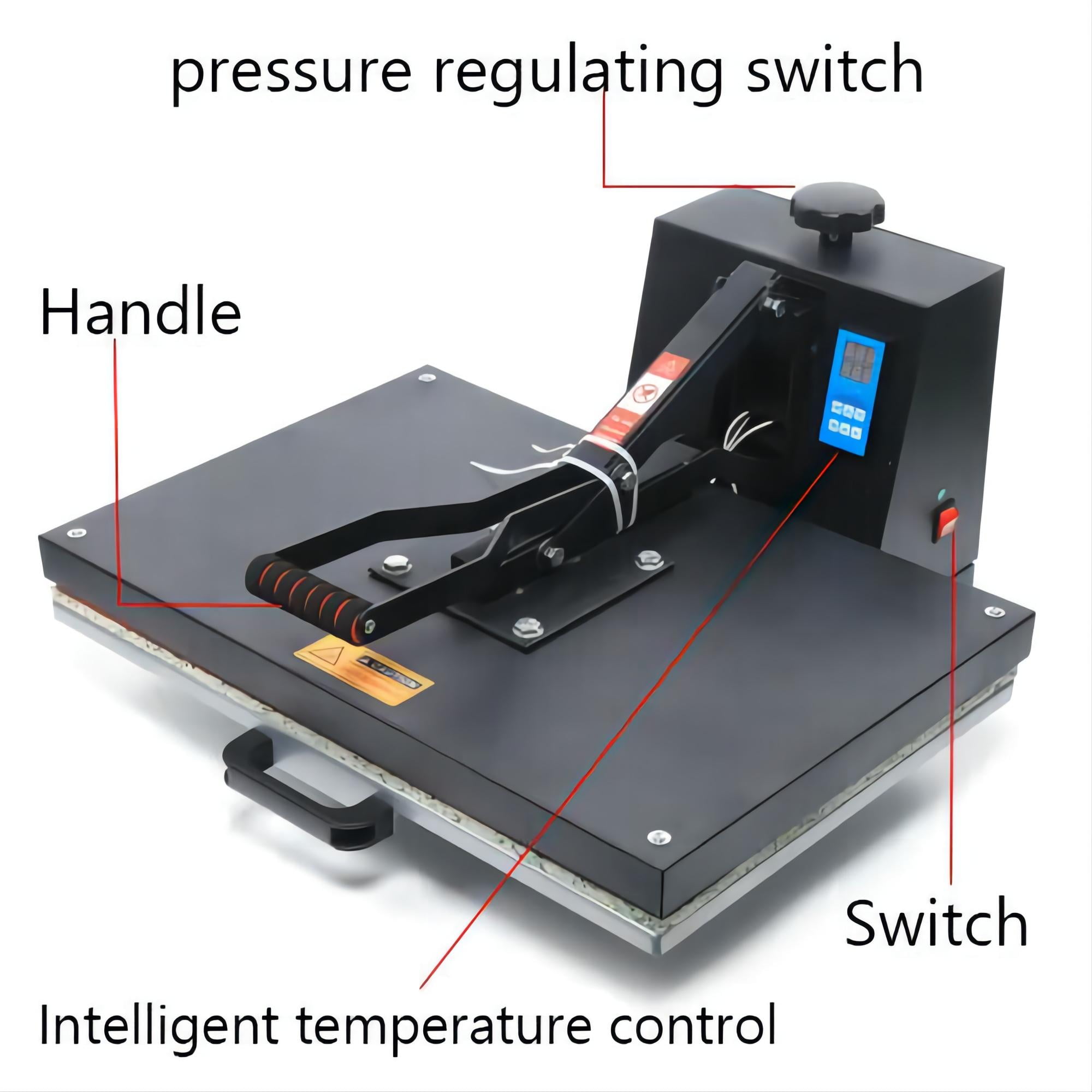 16x 24 T-Shirt Sublimation Press Machine Digital Clamshell Heat Press  Transfer