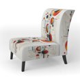 thumbnail image 3 of Designart « Colorful Suprematism Pure composition II » Fauteuil d'Appoint Rembourré Abstrait Multicolore - Fauteuil Moderne pour Salon, 3 of 7