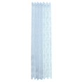 thumbnail image 2 of 39 pulgadas x 78 pulgadas decorativo floral triturado pura ventana barra panel de tul Azul Gloria Cortina de ventana transparente, 2 of 7