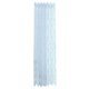 thumbnail image 2 of 39 pulgadas x 78 pulgadas decorativo floral triturado pura ventana barra panel de tul Azul Gloria Cortina de ventana transparente, 2 of 7