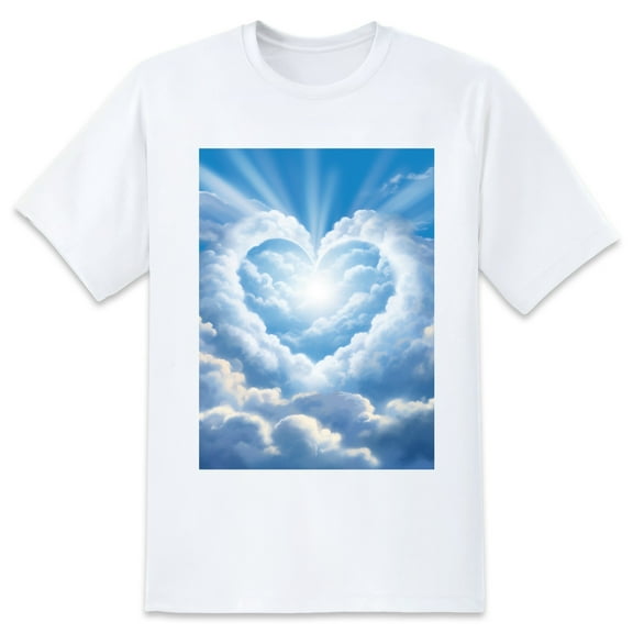 Basic Oversize Tees For WomenCloud Loose Boyfriend Shirts Casual Blouse round neck