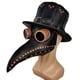 thumbnail image 1 of Máscara de sombrero para fiesta de graduación de doctor con pico de pájaro de plaga Steampunk de Halloween, 1 of 1
