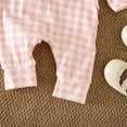 thumbnail image 6 of mgoYE Baby Girl Winter Clothes Romper I Love Grandma Newborn Preemie Going Coming Home Outfit Ruffle Romper Cute Jumpsuit(Pink,6-9 Months), 6 of 9