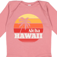 thumbnail image 4 of Inktastic Aloha Hawaii Vacation Retro Vintage Boys or Girls Long Sleeve Baby Bodysuit, 4 of 5