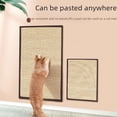 thumbnail image 4 of Estera de sisal para sofá antiarañazos para gatos, almohadilla para rascar para gatos, resistente al desgaste, tabla para garras de gato que no se astilla, nido resistente a los arañazos, suministros, 4 of 4