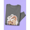thumbnail image 3 of Look! I'm A Unicorn. Pug Sweatshirt Women -Smartprints Designs, Female 4X-Large, 3 of 4