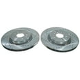 thumbnail image 2 of Power Stop Rear Pair of Drilled and Slotted Brake Rotors EBR1685XPR, 2 of 4