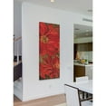 thumbnail image 5 of Marmont Hill "Floral Frenzy Red V" Painting Print on Canvas, 5 of 5