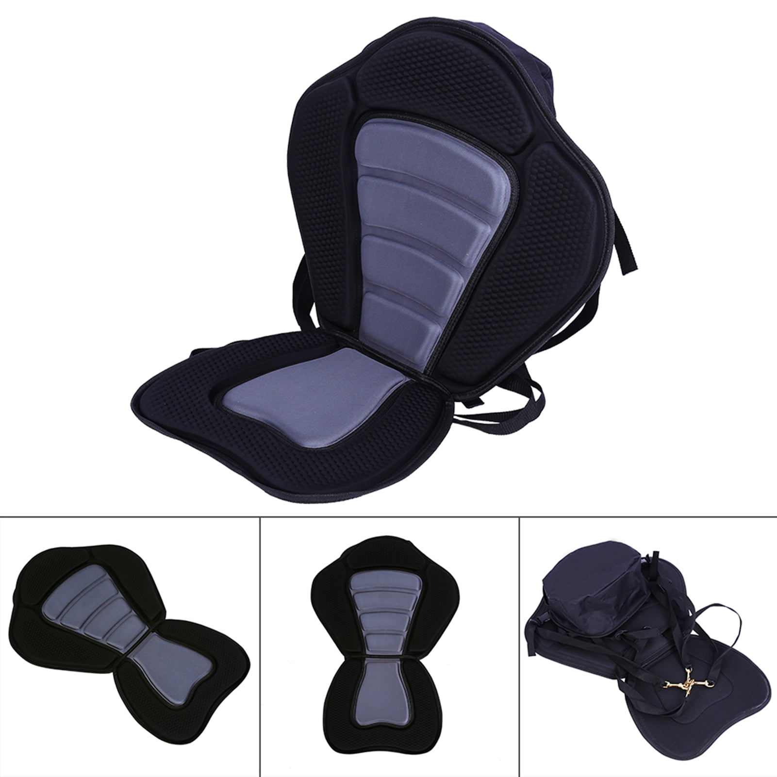Perfect for Canoeing & Sit-On-Top Kayaking Comfortable Padded Kayak Seat with Detachable Back Bag