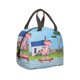 thumbnail image 1 of Bolsa térmica portátil tipo bento Anime Pink Panthers, 1 of 3