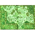 thumbnail image 1 of Ahgly Company Indoor Rectangle Persian Green Traditional Area Rugs, 2' x 4', 1 of 1