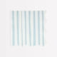 thumbnail image 1 of Servilletas Rayadas Pastel Meri Meri de 3 Capas, Paquete de 16, 1 of 3