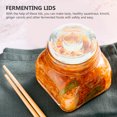 thumbnail image 6 of 3 Pcs Mason Jar Stone Pressing Mason Jars Clear Fermenting Lids Fermentation Jar Glass Fermentating Lids Fermenter Lids, 6 of 6