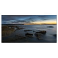 thumbnail image 2 of Bluish Sunset at La Perouse Sydney - Large Seashore Canvas Print, 2 of 3