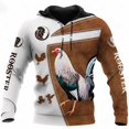 thumbnail image 3 of Sudadera con capucha para hombre, sudadera con capucha mexicana, estampado 3D, gráficos de gallo mexicano, camisetas de otoño, manga larga, ropa de calle, sudadera con capucha para hombre, 3 of 5