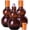20ml, variant on Rose Quartz Roller Ball Bottles, 3 Pack, Amber Glass, 30ml, Leak-proof
