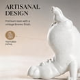 thumbnail image 2 of WWV Fun Acrobatic Hippo Bookends Set Heavy Duty Resin 10 Inch Tall Modern Sculptural Holder for Shelves Desk Home Office Decor Gift Surprise Gift for Family Friends 1 Pair, 2 of 7