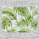 thumbnail image 3 of ABPHQTO Tapiz de hojas tropicales decoración de pared sala de estar dormitorio tapices DIY 128x150 cm, 3 of 4