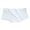 White, variant on Joernso Men Boxer Underwear Solid Color Breathable Elastic Boxer Briefs U-Convex Flat-Angle Design Panties Home Wear