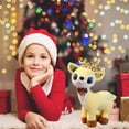 thumbnail image 5 of hirigin Cute Plush Doll, Funny Letter Print Christmas Elk Shape Stuffed Soft Toy Gift for Party Supplies Decoration, 5 of 9