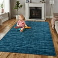 thumbnail image 2 of ZACOO 9' x 12' Large Area Rug for Living Room Bedroom Machine Washable Area Rug Soft Foldable Accent Rug Modern Rug Blue, 2 of 9