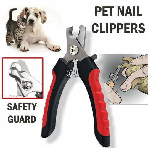 Dog Nail Clippers And Trimmers- With Quick Safety Guard To