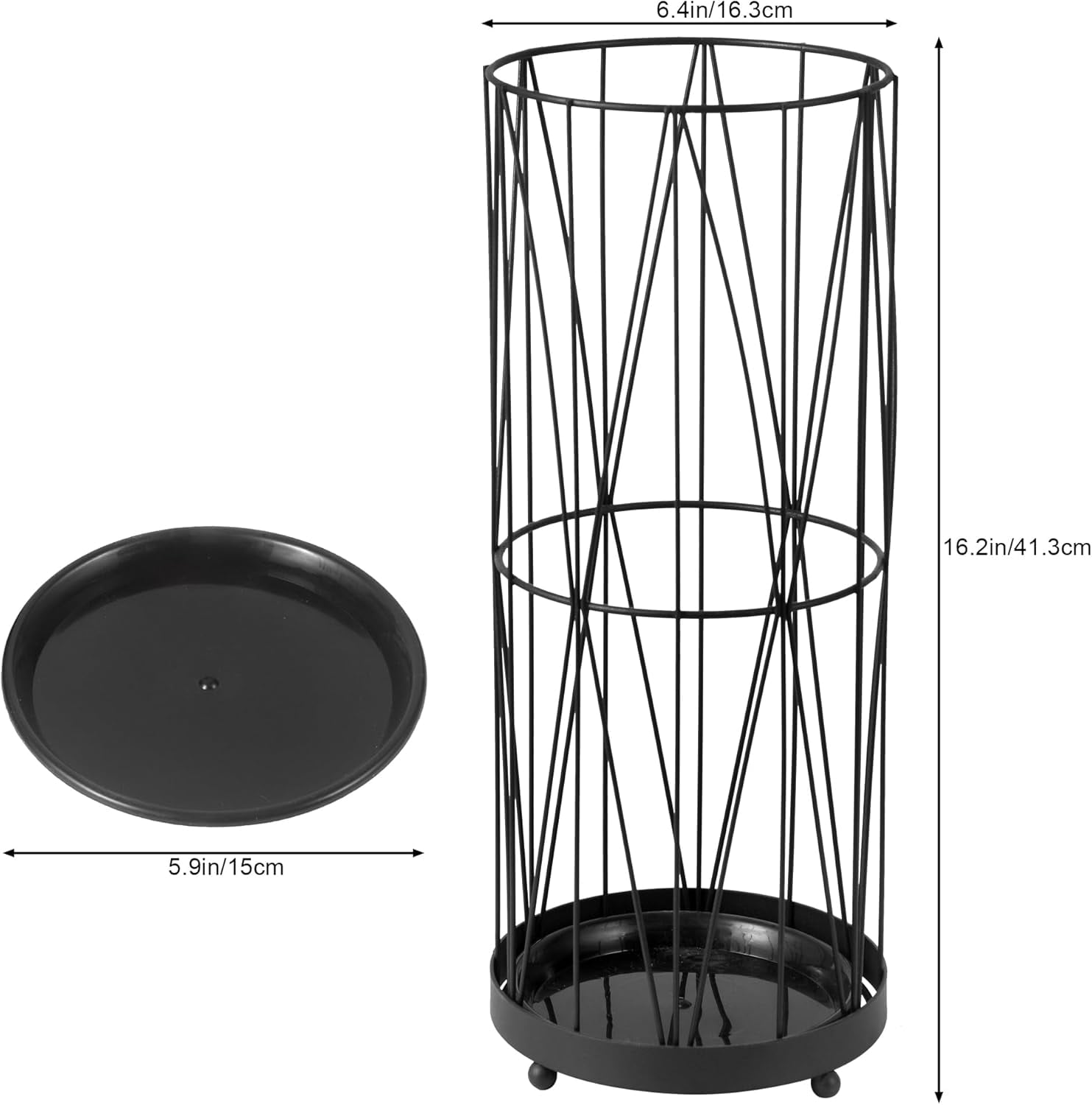 KitchenGenie Umbrella holder for entryway | Keep Your Floors Dry and Tidy with our Indoor Stand Stylish Rack Convenient Storage Solution.