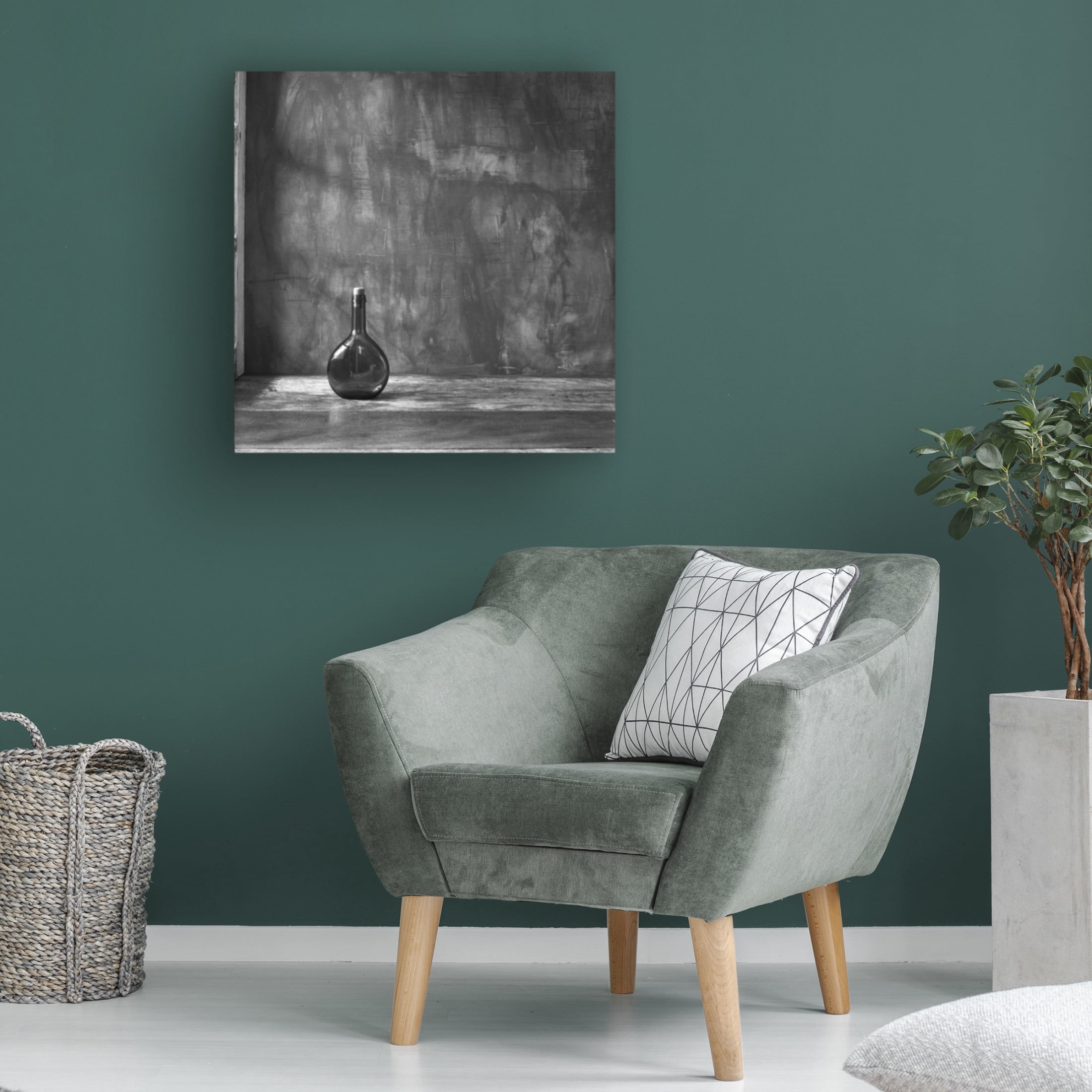 Canvas Wall Art - Luiz Laercio '14 Vase' Wall Art for Living Room, Bedroom, or Office D?cor by Trademark Fine Art - 24 x 24 Inches