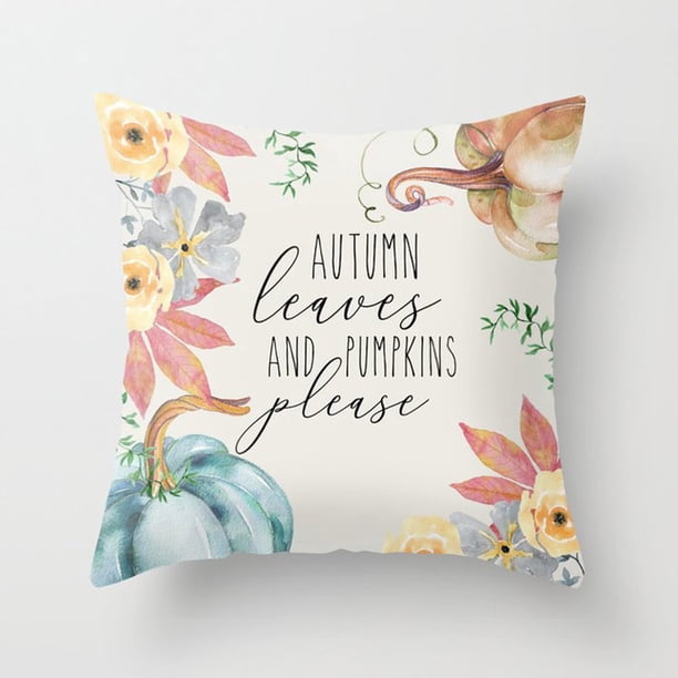Fiudx Ofertas Del Día Funda De Almohada Decorativa Para Halloween, Funda De Almohada Para Sofá, Funda De Cojín Para Cintura, 1 Unidad
