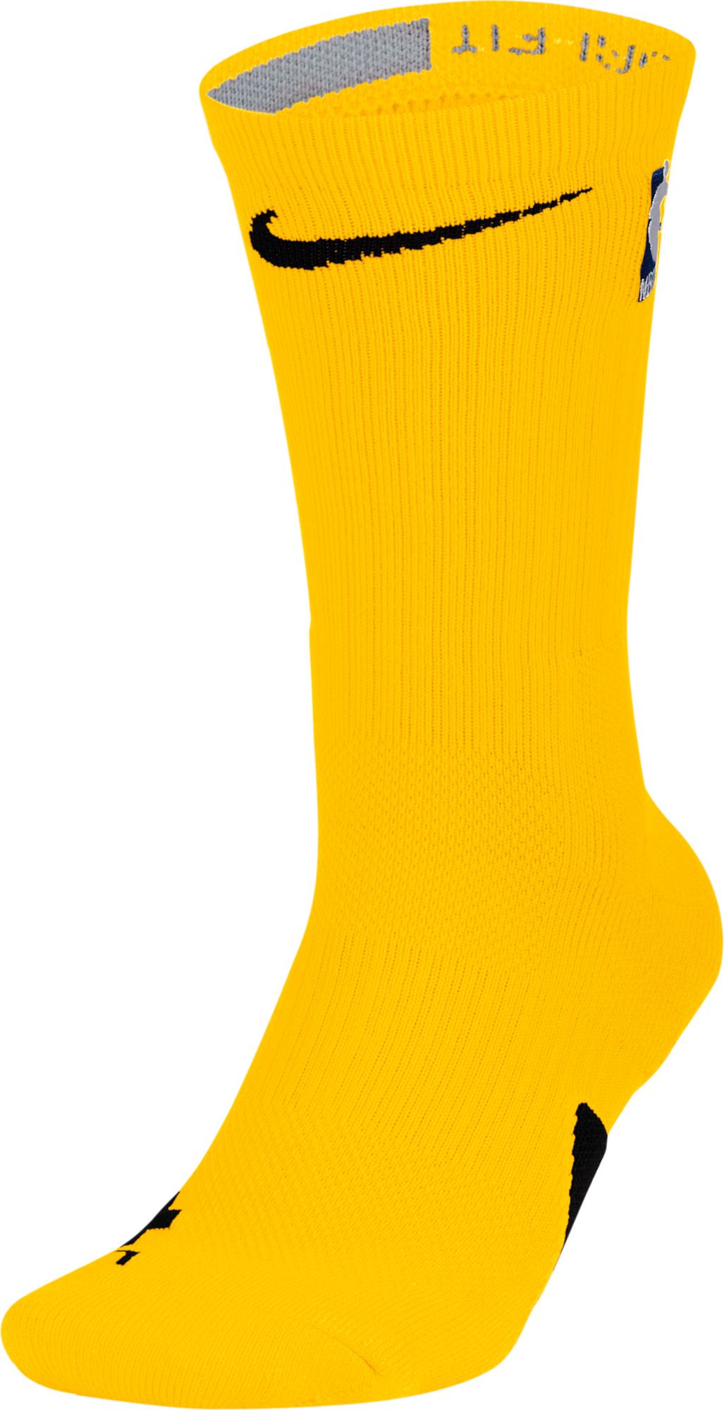 yellow socks nike