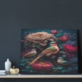 thumbnail image 3 of Lsque Colorful Rose Bird Print Wall Art – Decorative Picture for Living Room, Bedroom, and Office (Horizontal), 3 of 6