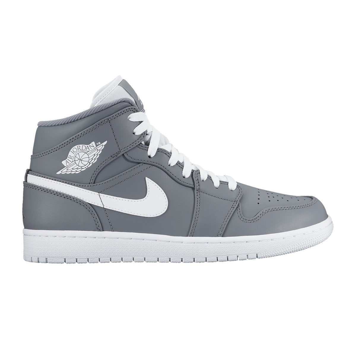 air jordan 1 retro mid grey