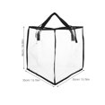 thumbnail image 2 of MERRYHAPY 2Ud Bolsa Organizadora De Transparente Con Asas Para Guardar Ropa En Closet, 2 of 8