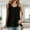 Black, variant on Knit Tank Tops For Women Neck Sleeveless Tanks Summer Loose Fit Trendy Casual Tee Shirts Soft Basic Vest Sheer Top Women Flare 1975 Crop Top 90s Top Women Camisole Women Stretch L 2xl Womens Tops plus
