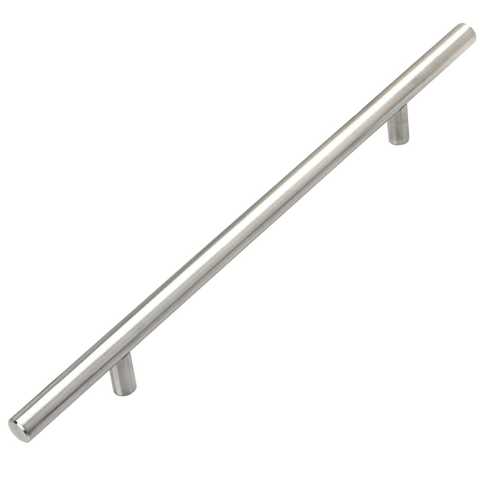 12" Stainless Steel T Bar Pulls 79/16 Inch Hole Center (192mm
