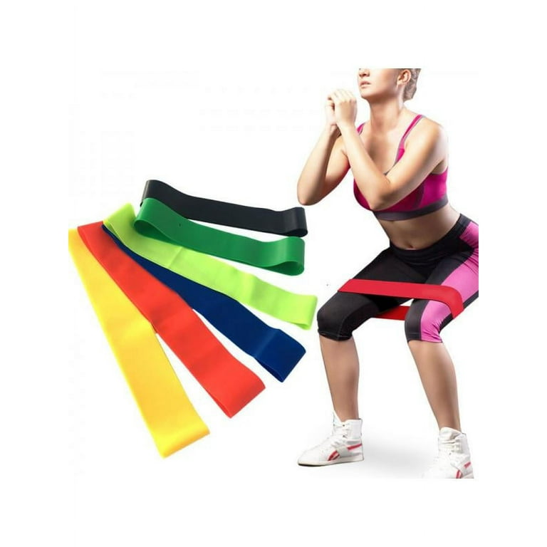 Resistance Stretch Loop Band Gym Yoga Fitness Exercise Elastic Rubber Rope Strap