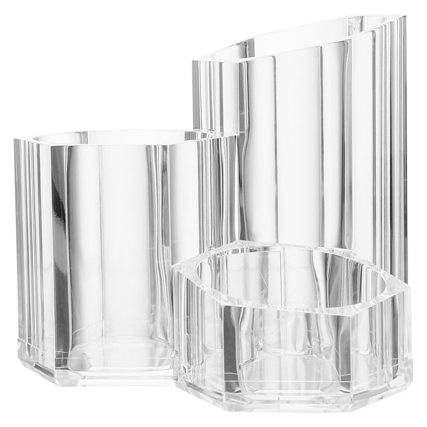 GOOHOCHY Soporte para brochas de maquillaje Organizador de brochas de maquillaje de escritorio Soporte para bolígrafos para almacenamiento