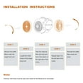 thumbnail image 4 of Empava 1 Set of 2 Charcoal Filters for Range Hood Model# 30RH03, 36RH04, 30RH05, 30RH06, 30RH07, 36RH09, 36RH10, 4 of 7