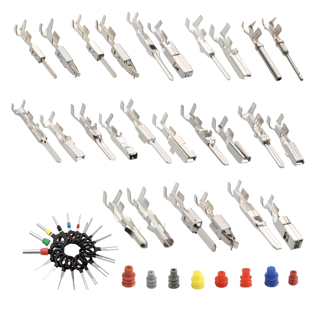 500Pcs Electrical Pin Connector Car Wire Terminals Connector Pin 1-3.5mm