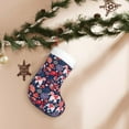 thumbnail image 7 of Balery Elephants Pattern Christmas Stockings with Initials, 18" Large Knit Christmas Stocking,Xmas Stocking for Kids, Holiday and Family Stocking, 7 of 7