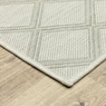 thumbnail image 3 of Avalon Home 5' x 7' Ivory and Gray Geometric Outdoor Rug, 3 of 10