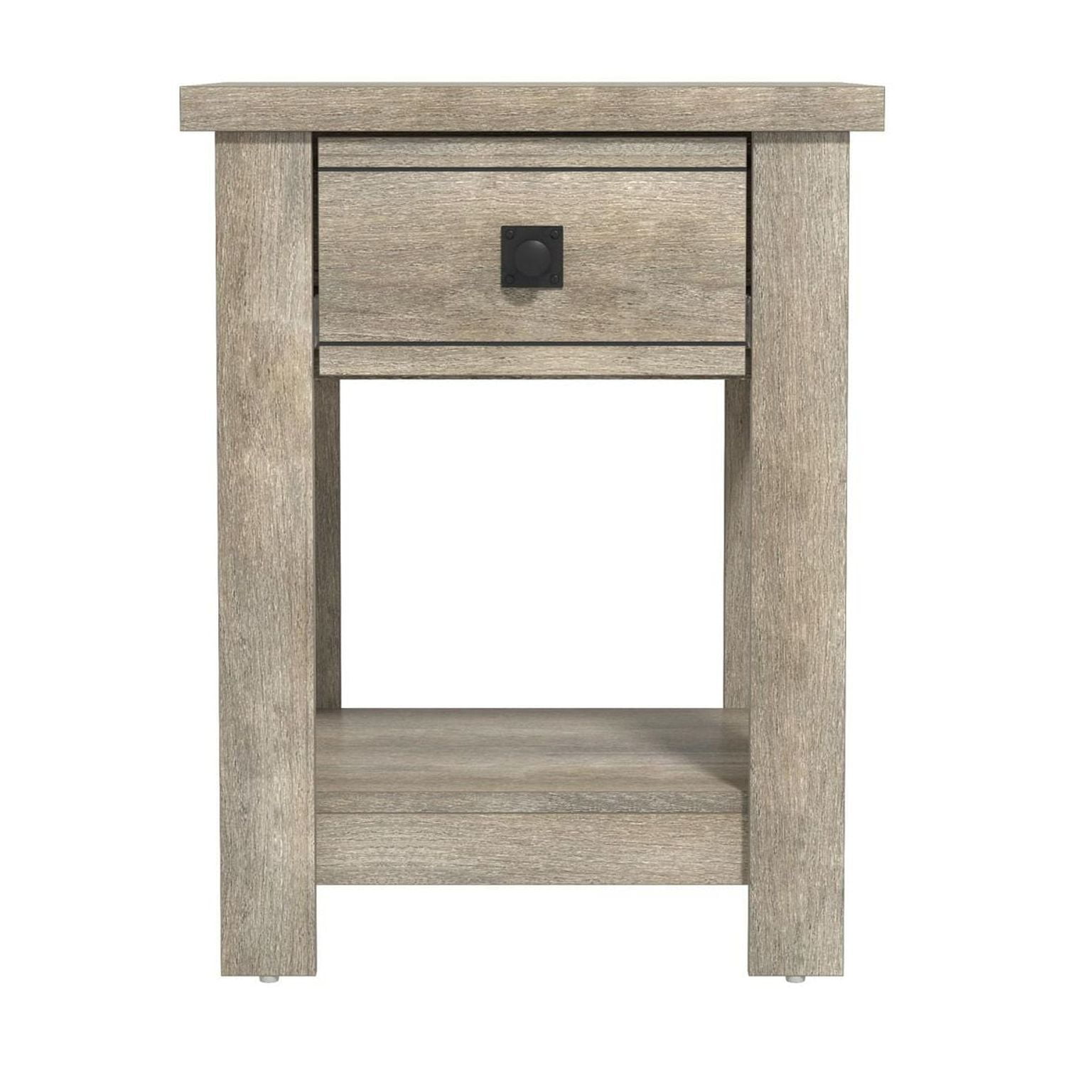 Hillsdale Coover Wood End Table with 1 Drawer