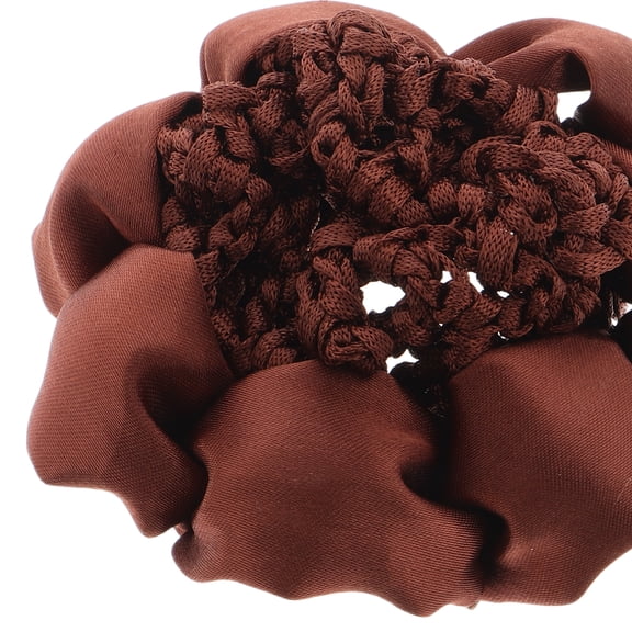 WEUVEB 5-Pack Elastic Hair Bun Holders with Professional Design, Perfect Hair Bun Covers for Waitresses