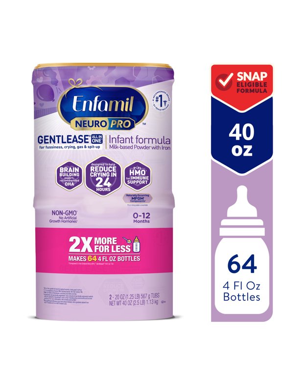 Infant Formula Enfamil® Gentlease® Baby Formula Ready-to-Use 6-8