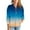 Light Blue, variant on Bomber Jacket Women Sevevn Women's Bomber Jacket Casual Print Long Sleeve Pocket Zipper Sweatshirts Coat
